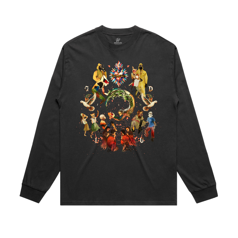 Black J.I.D. GDLU Long Sleeve Tee
