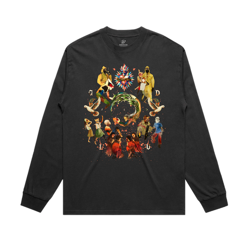 Black J.I.D. GDLU Long Sleeve Tee