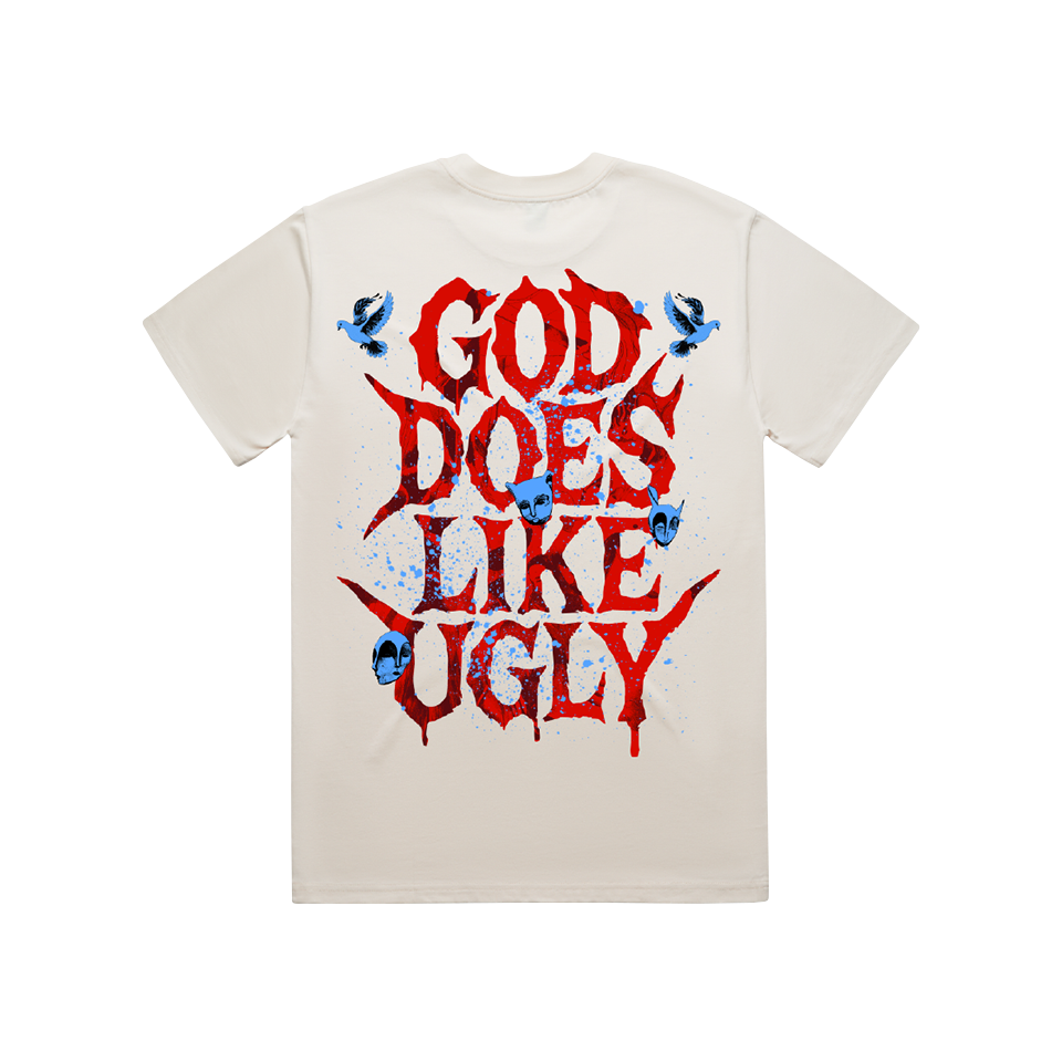 Faded White J.I.D. GDLU Tee