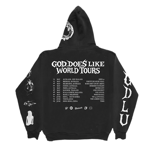 Black J.I.D. AU/NZ Tour Hood